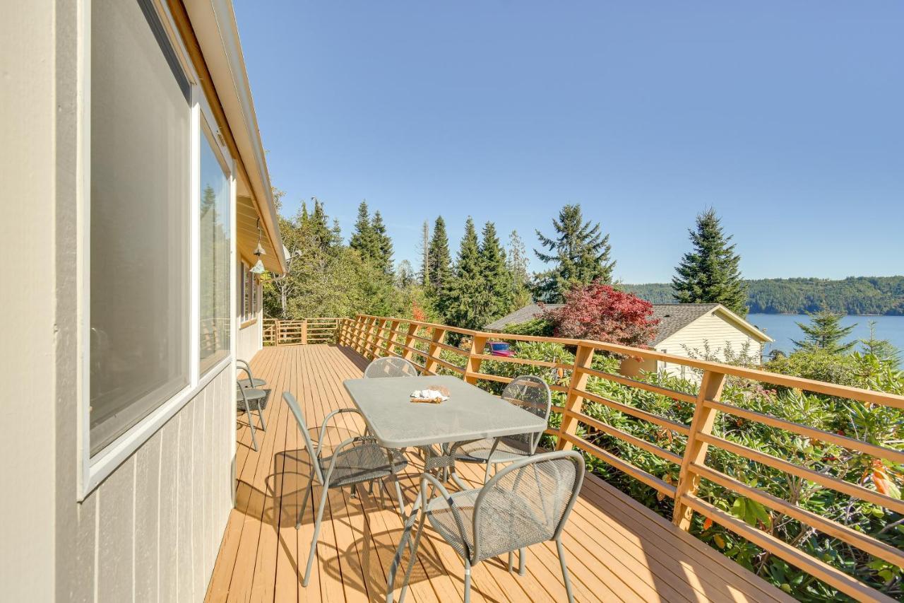 Hoodsport Vacation Rental With Deck And Canal Views! Exterior foto